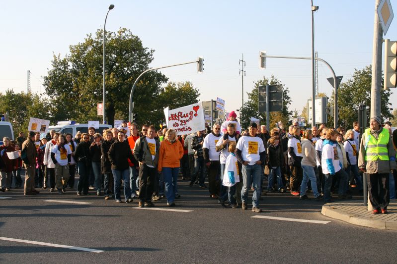 Nachtflugverbot fordern f�r die Zukunft von Schulzendorf Eichwalde Schm�ckwitz